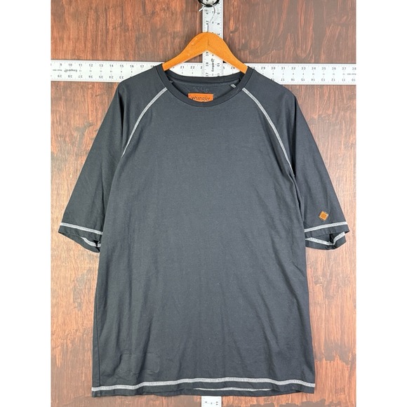 Wrangler® FR181BK Flame Resistant Cat 2112 S/S Base Later T-Shirt Black Men's XL - Picture 1 of 5